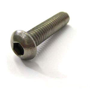 Domed 6mm allen bolt