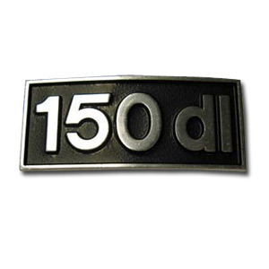 Leg shield badge: DL150