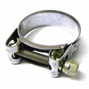 Exhaust clamp: 47-51mm, stainless