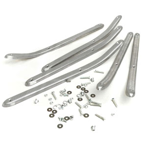 Front floor rail set: Series 1-2, Li125