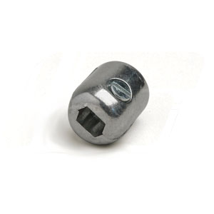 Leg shield end cap: Series 1-2