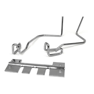 Side panel latch spring clips: Series 3 (late), DL/GP