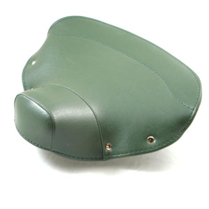 Front saddle seat cover (green): LD