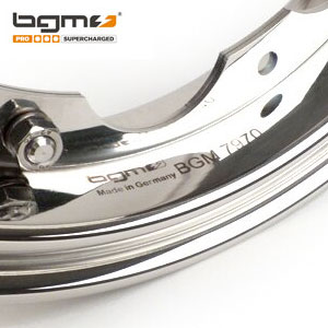 BGM wheel rim: Lambretta stainless polished