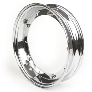 BGM wheel rim: Vespa chrome