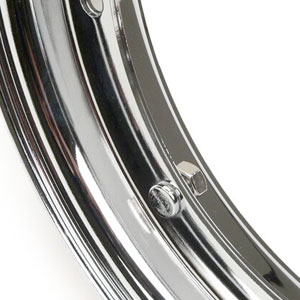 BGM wheel rim: Vespa chrome