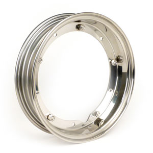 BGM wheel rim: Vespa stainless polished