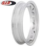 SIP tubeless wheel rim: Lambretta polished 2.10x10