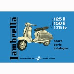 Lambretta series 2 parts catalog, book