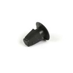 Rubber rear frame hole plug: black