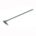 Fuel tap control rod:  J-range, polished alloy