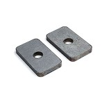 Center stand reinforcement plates