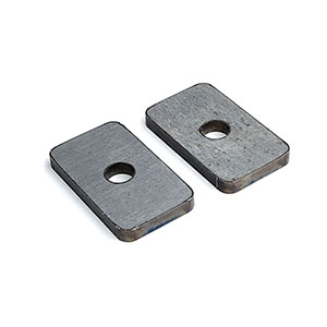 Center stand reinforcement plates