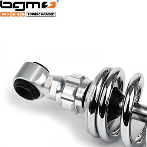 BGM adjustable rear shock Lambretta: chrome