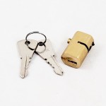 Steering column lock w/keys (square): J range