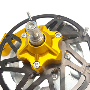 Casa Performance hydraulic disc brake: gold