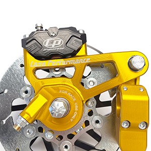 Casa Performance hydraulic disc brake: gold