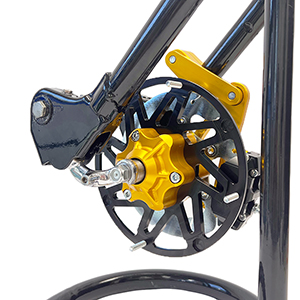 Casa Performance hydraulic disc brake: gold