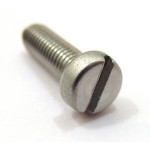 Tail light lens screw: Ser 1 early Ser 2, (slotted cheese  head)